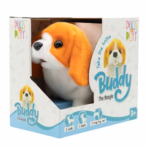 عروسک سگ حرکتی Buddy