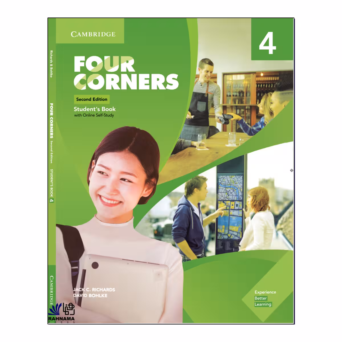 کتاب FOUR CORNERS 4 اثر JACK C.RICHARDS AND DAVID BOHLKE انتشارات رهنما