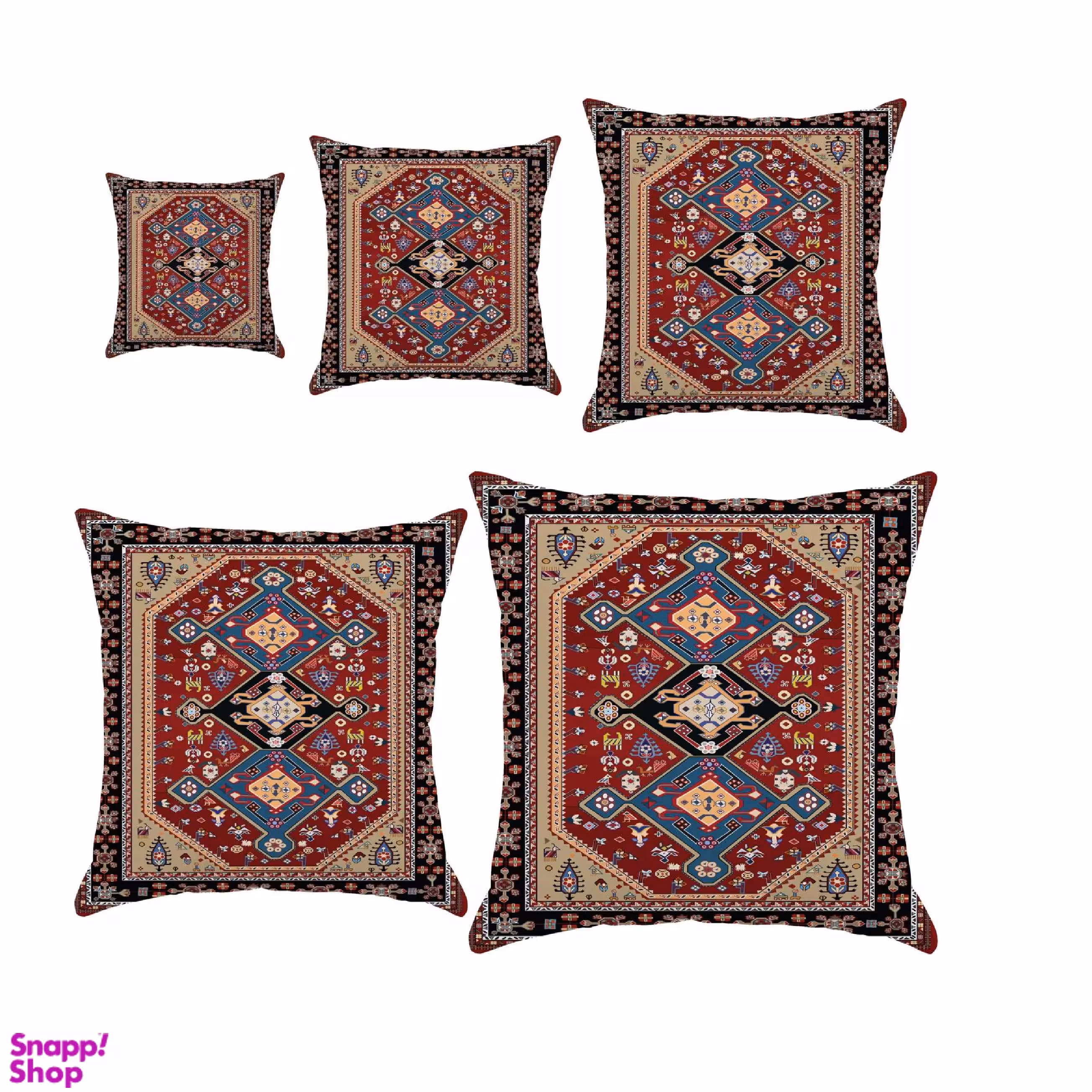 کوسن مدل S5-10454 مجموعه 5 عددی چند رنگ