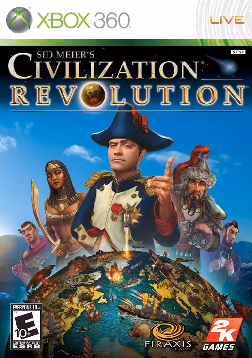بازی ایکس باکس 360 Sid Meier&#8217;s Civilization Revolution