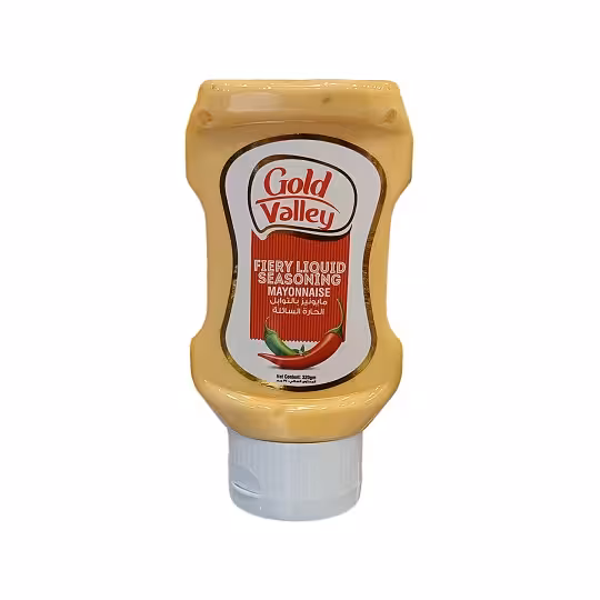 سس مایونز فلفل تند گلد والی Gold Valley وزن 320 گرم
