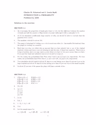 خرید و دانلود نسخه کامل کتاب Introduction to Probability - Solutions Manual