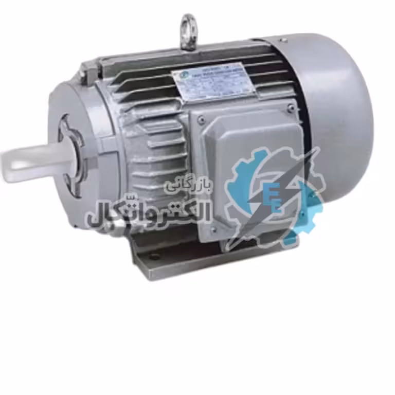 الکتروموتور چینی 4 کیلووات 5.5 اسب سه فاز بدنه چدنی 3000 دور