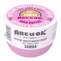 کرم رطوبت رسان (قوی) مناسب پوست دست، صورت و بدن Samba حجم 250 گرم آریواُکیareuok
