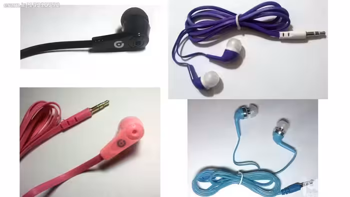 هدفون سیم دار فله با میکروفن - یاسین کامپیوتر