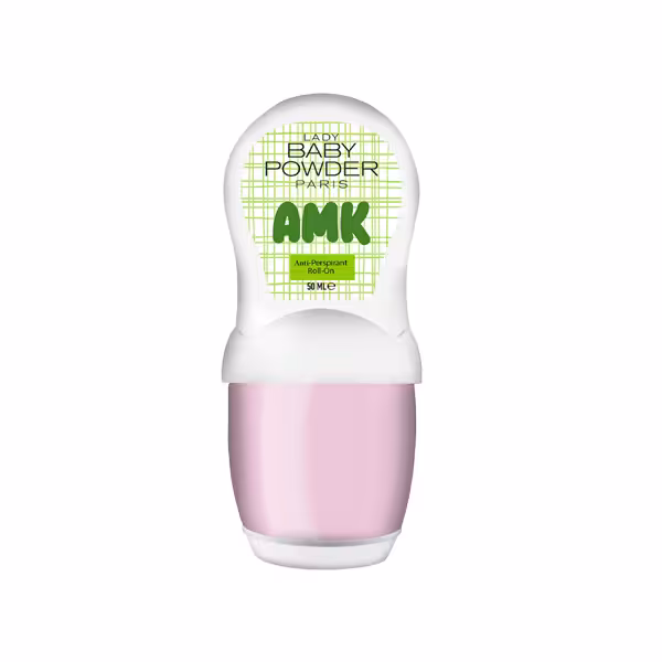 مام رول ضد تعریق بیبی پادر سبز LADY BABY POWDER PARIS ROLL ON GREEN 50 ML