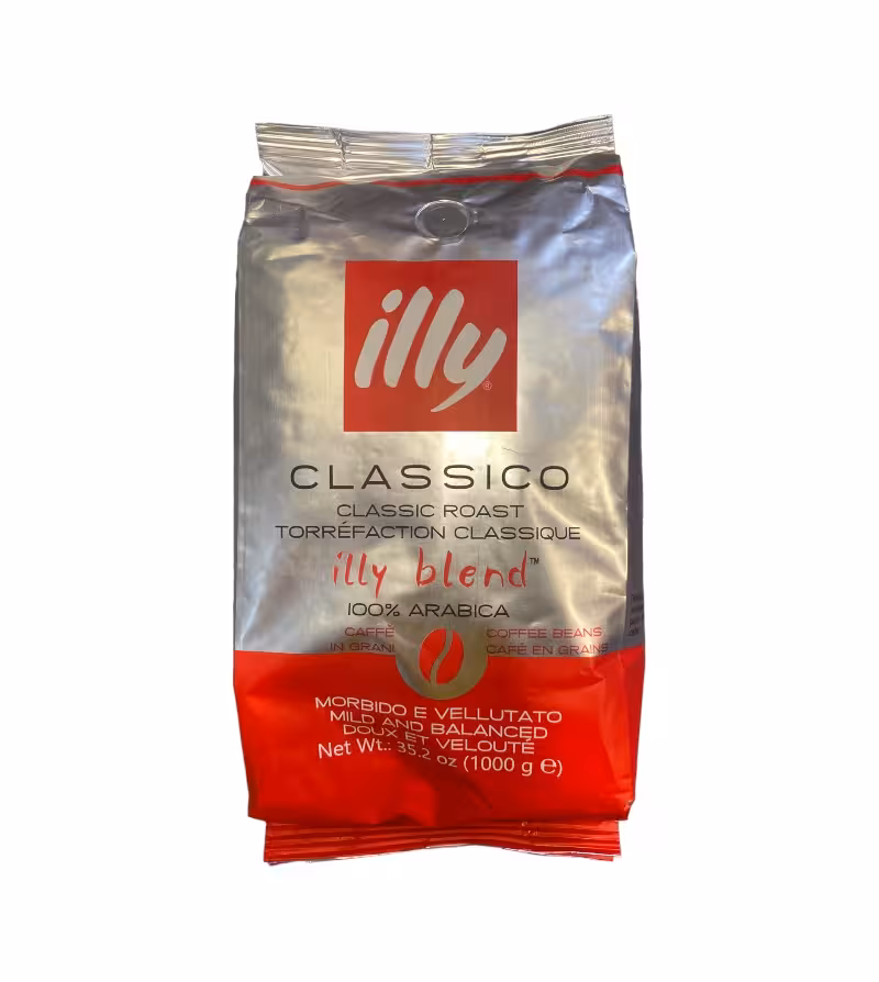 دانه قهوه اسپرسو ایلی illy مدل 1kg)Medium Roast)