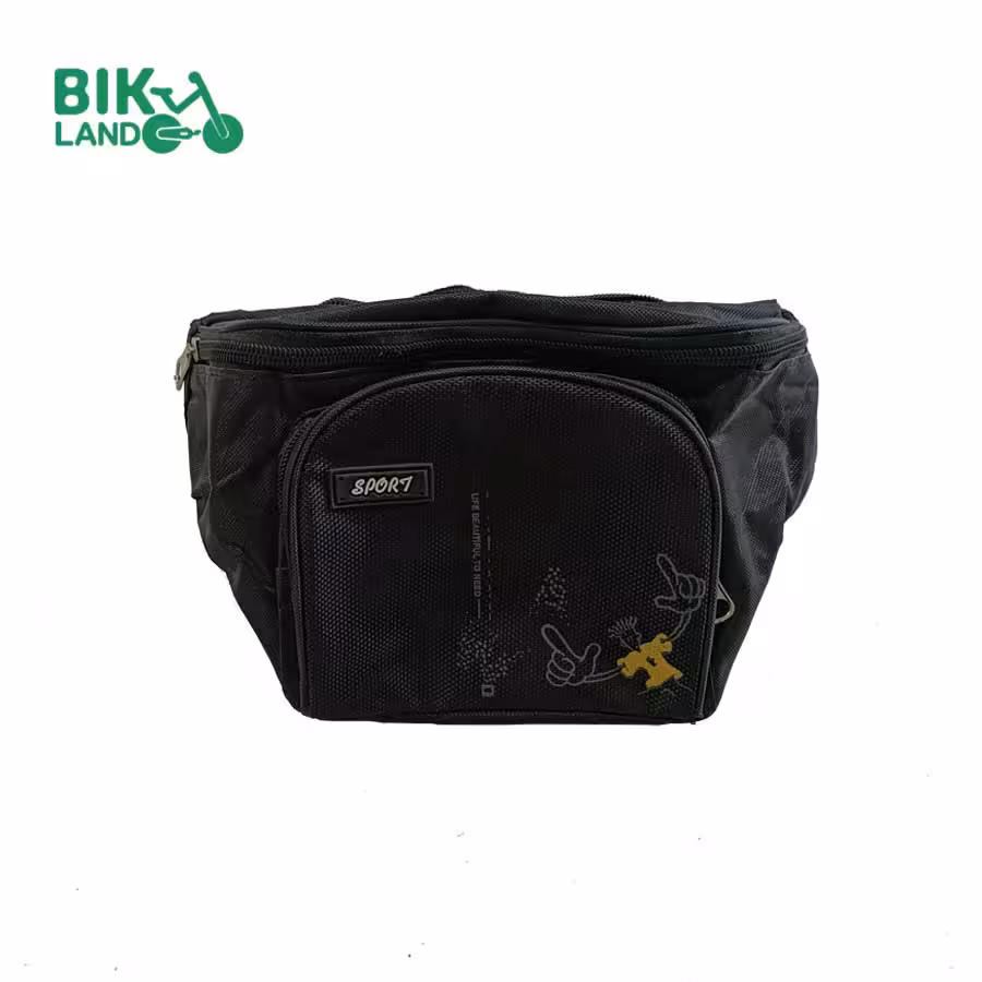 کیف دوچرخه جلوفرمان حرفه ای کمری کد 1031710317