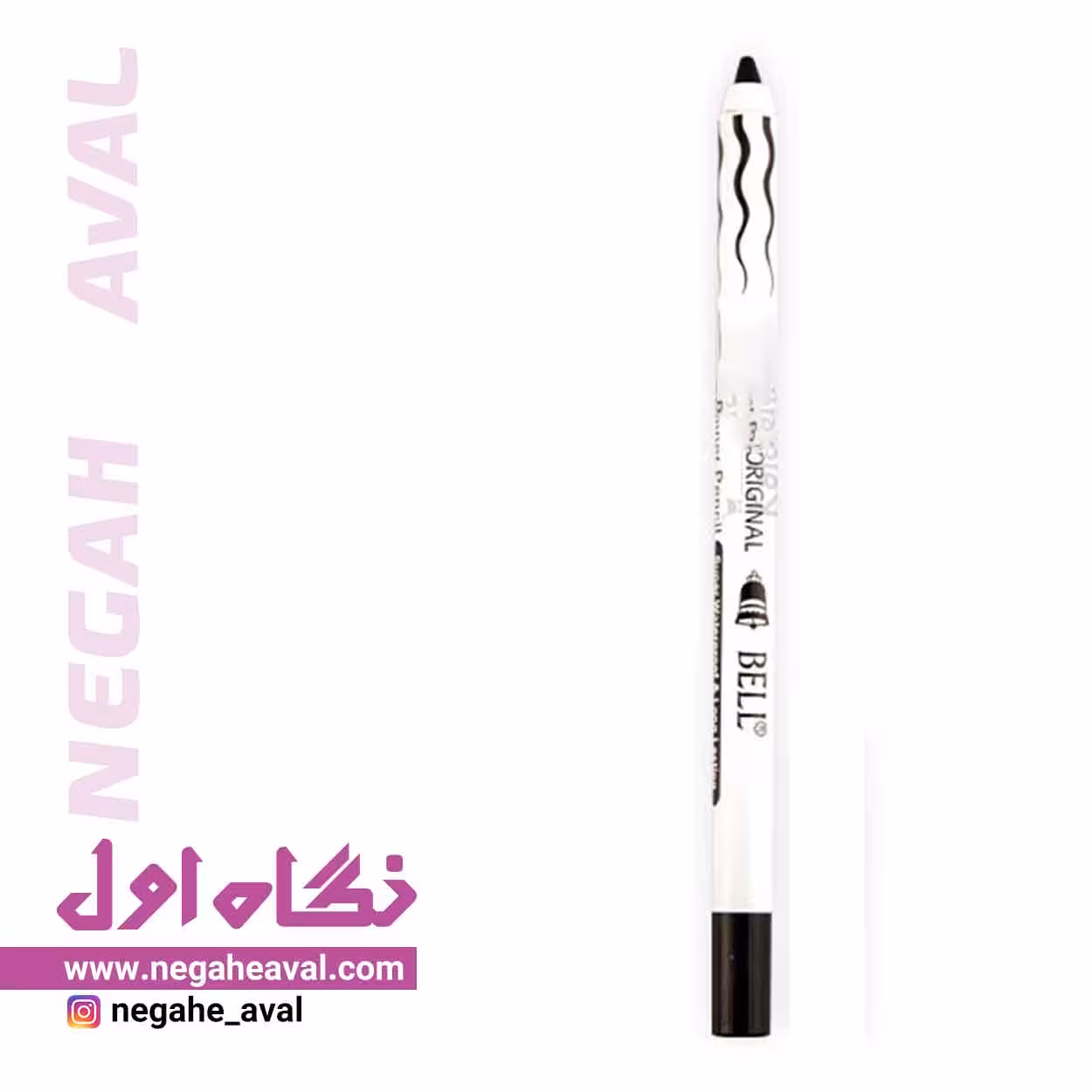 مداد چشم ضدآب کربن بلک بل شماره 100