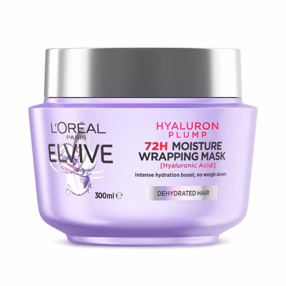 ماسک مو مرطوب کننده 72 ساعته لورال حجم loreal Hyaluronic Acid Mask • خوش آرا