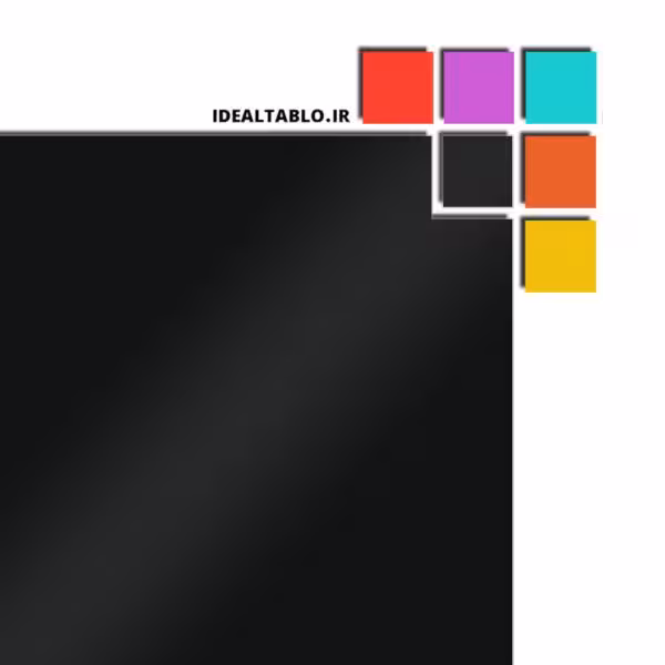 فیبر مشکی دورو 120*90