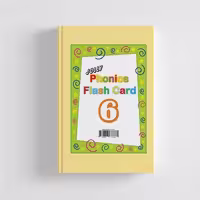 Jolly Phonics 6 Flash Cards (فلش کارت)