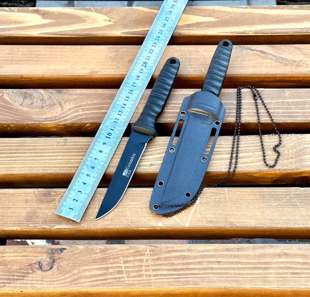 چاقو گردنی کلمبیا تمام مشکی