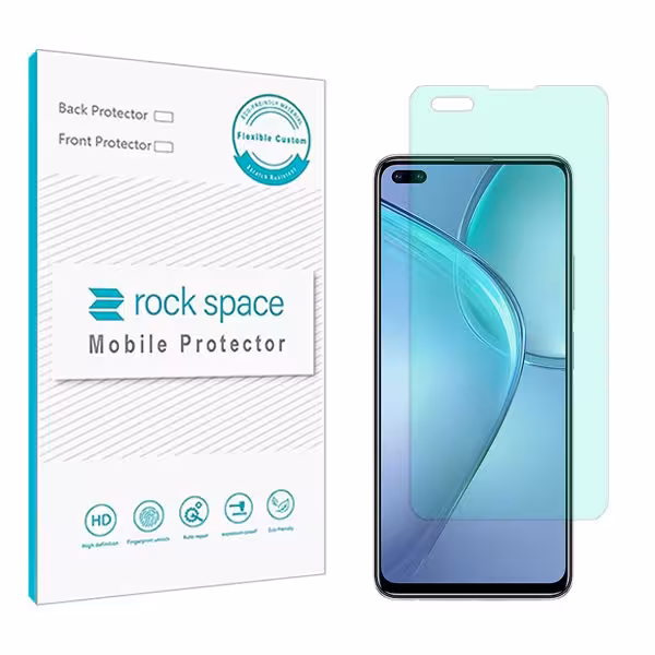 گلس اینفینیکس Zero 8 مدل نانو هیدروژل گرین لایت برند راک اسپیس کد S