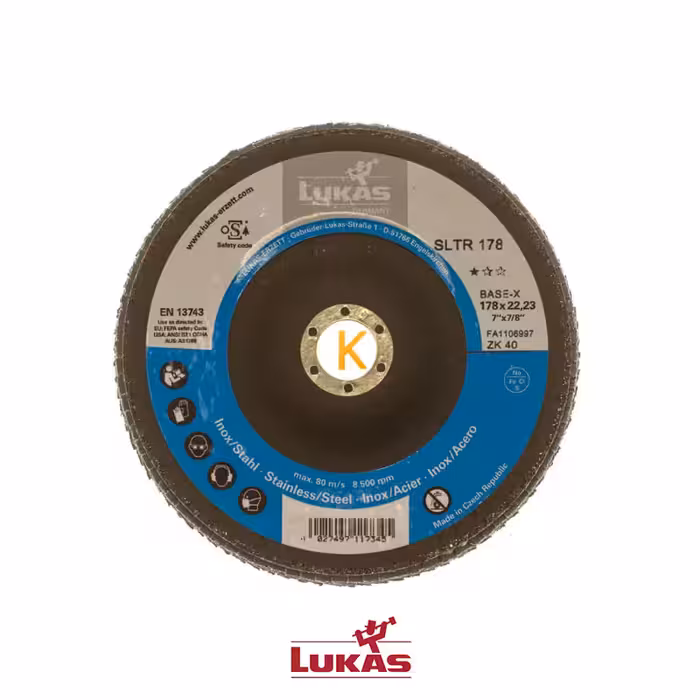 سنباده فلاپ دیسک مدل SLTR 178xZK40 لوکاس