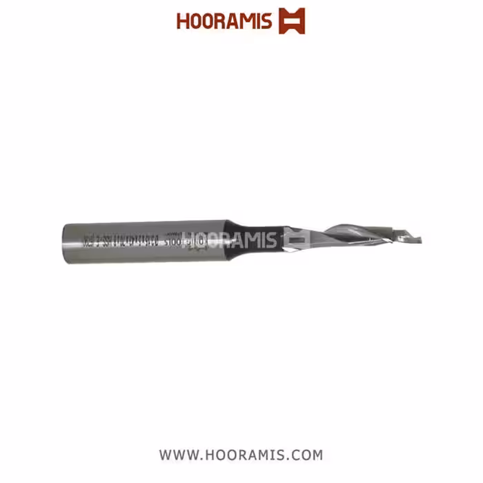 مته اختصاصی تک کاناله نوک دار 8*70*25*5*3 از جنس HSS-E جهت ایجاد شیارآب بر روی پروفیلهای uPVC در ماشین  Murat