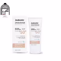 ☀️ کرم ضدآفتاب رنگی باباریا – محافظ و یکنواخت‌کننده رنگ پوست | 50 میل