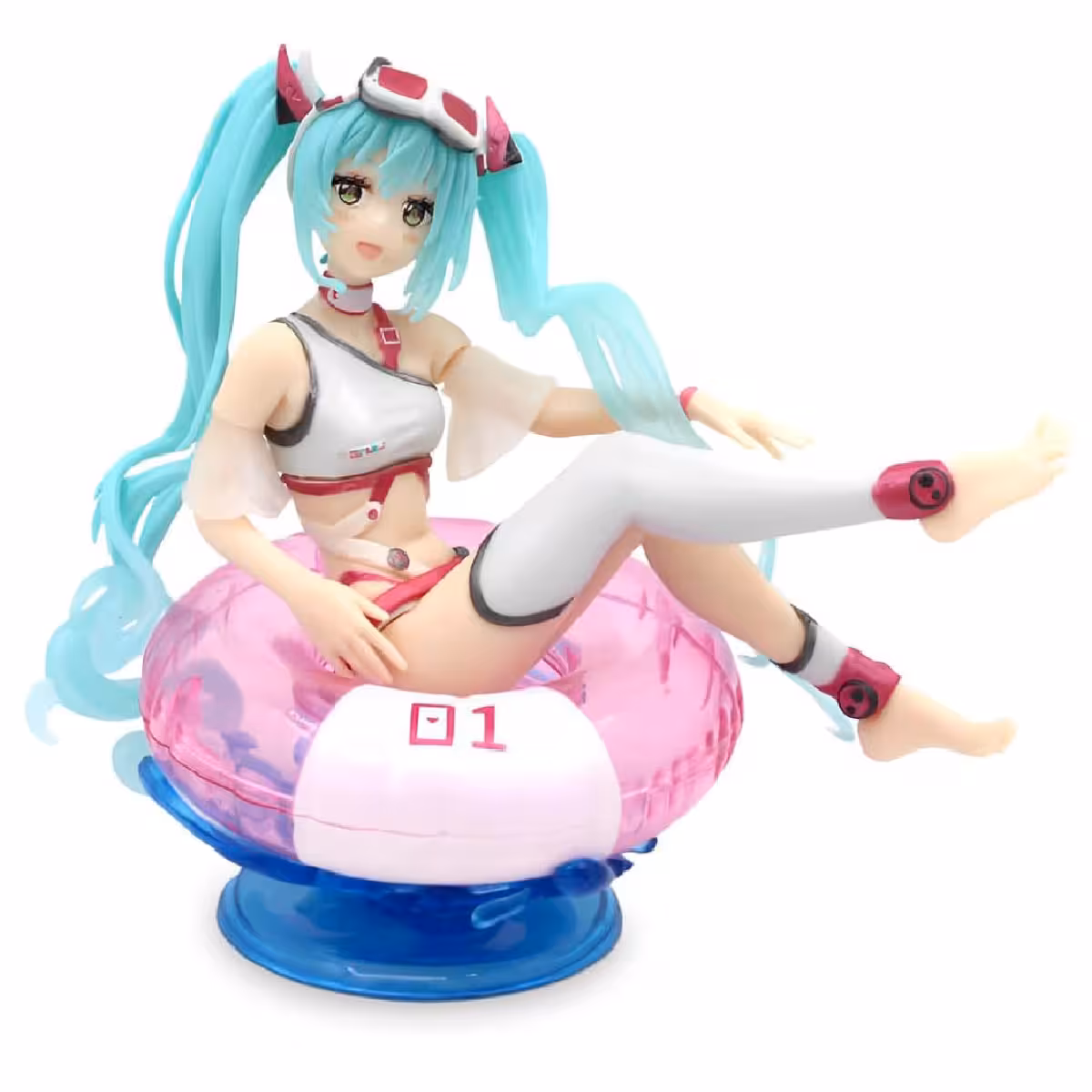 فیگور هاتسونه میکو Hatsune Miku طرح تیوپ‌سوار