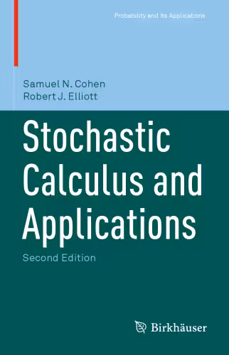 خرید و دانلود نسخه کامل کتاب Stochastic Calculus and Applications
