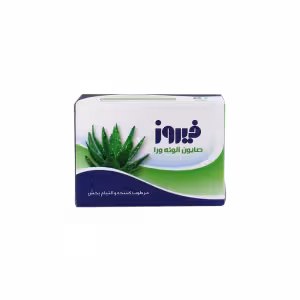 صابون آلوئه ورا فیروز مناسب پوست های خشک و حساس 120 گرم