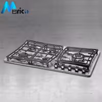 گاز رومیزی میلان کد S12 پنج شعله استیل