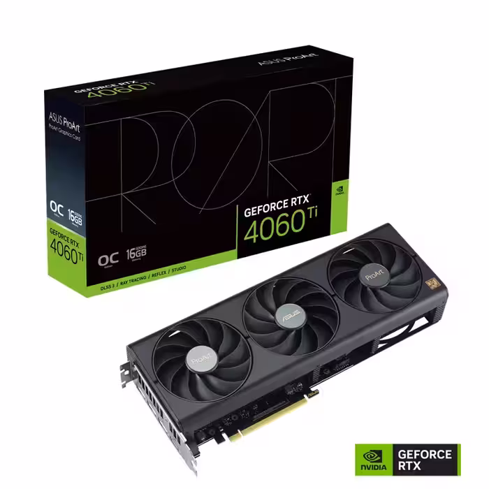 کارت گرافیک ایسوس مدل RTX 4060 Ti Advanced edition-16GB-GDDR6-ProArt