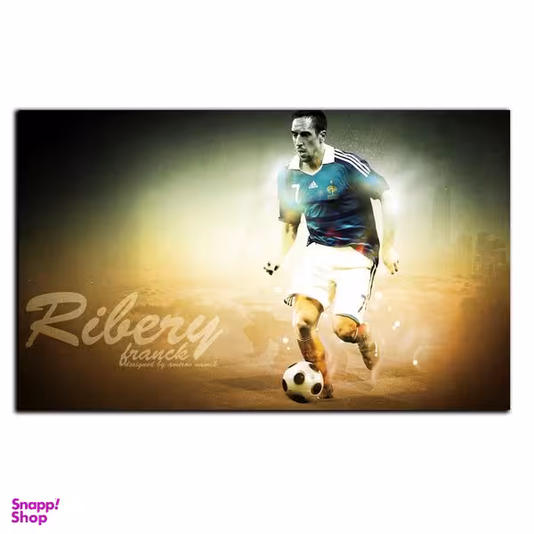 تابلو شاسی بکلیت طرح بازیکن فوتبال فرانک ریبری تیم ملی فرانسه مدل SH-S6585