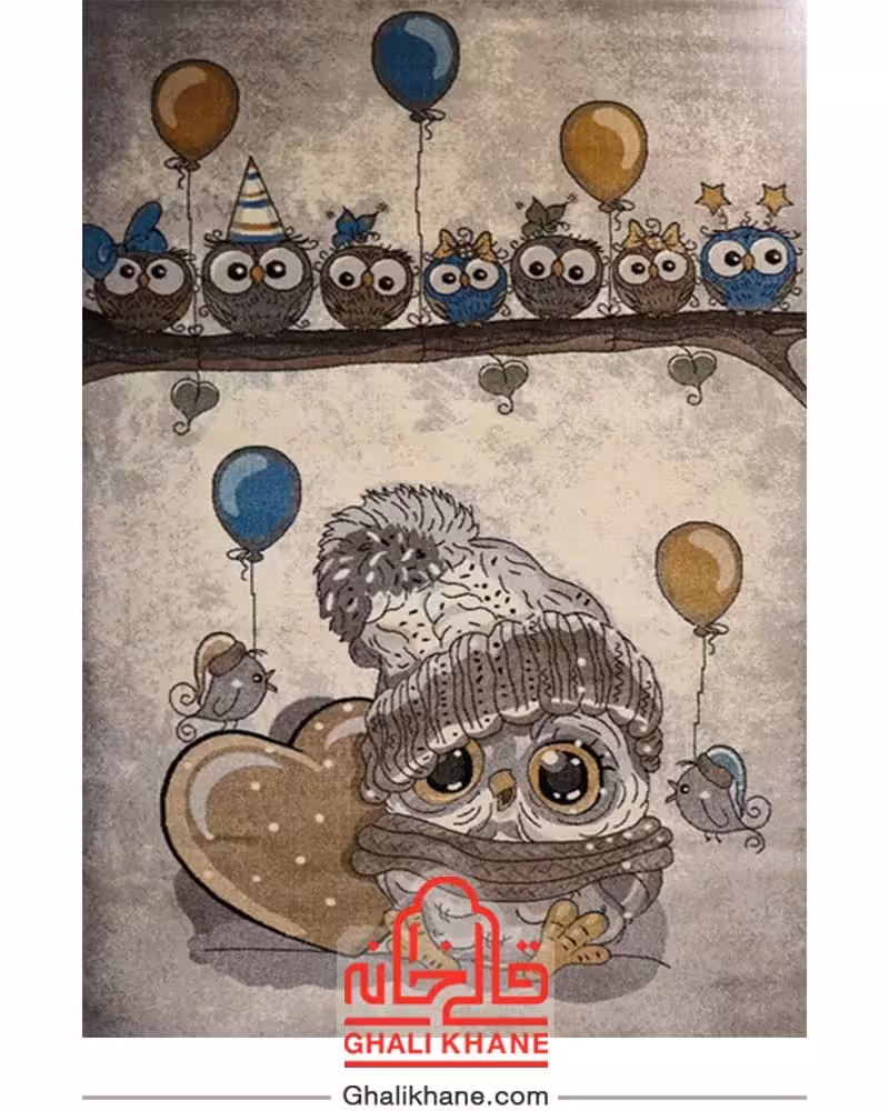 گلیم فرش ماشینی ساوین کد 4109