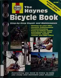 خرید و دانلود نسخه کامل کتاب The Haynes Bicycle Book: The Haynes Repair Manual for Maintaining and Repairing Your Bike