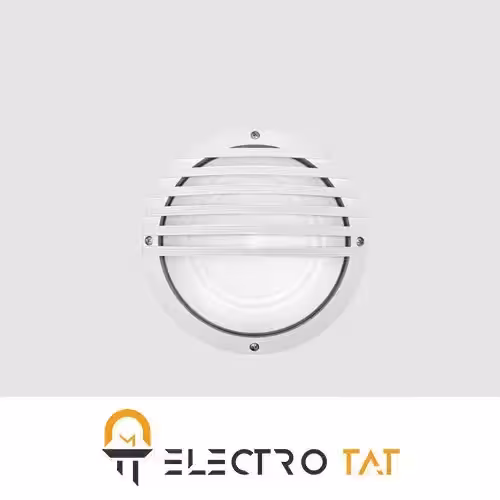 چراغ سقفی و دیواری مازی نور مدل كرونا سفید 15 وات 950 لومن