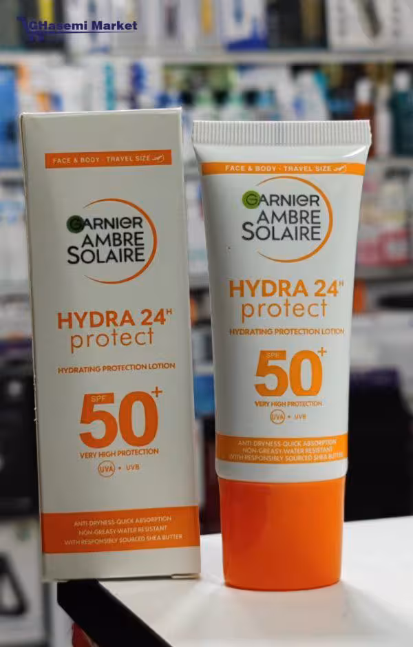 شیر ضد آفتاب آبرسان هیدرا 24 پرتکت SPF 50 گارنیه