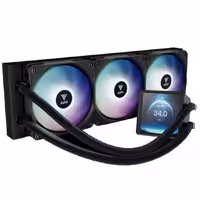 قیمت و خرید خنک کننده مایع پردازنده گیم دیاس مدل AURA GL360-B LCD | یاس ارتباط
