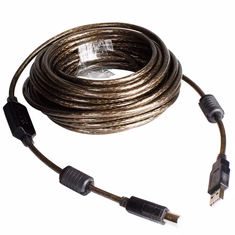 کابل پرینترUSB اکتیو طول 30 متر