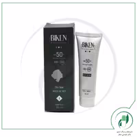 کرم ضد آفتاب  SPF50 رنگی پوست های خشک شماره 1 بژ روشن بیکن – Biken