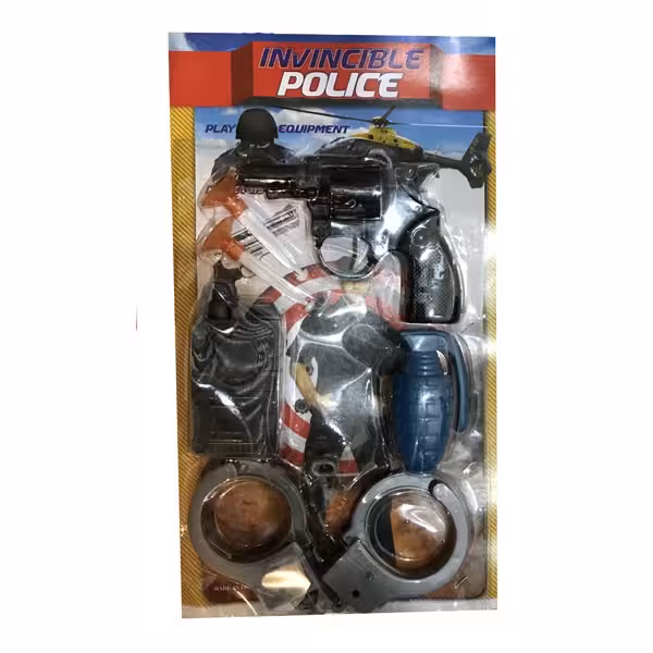 ست تفنگ بازی مدل هفت تیر دستبند نارنجک بیسیم