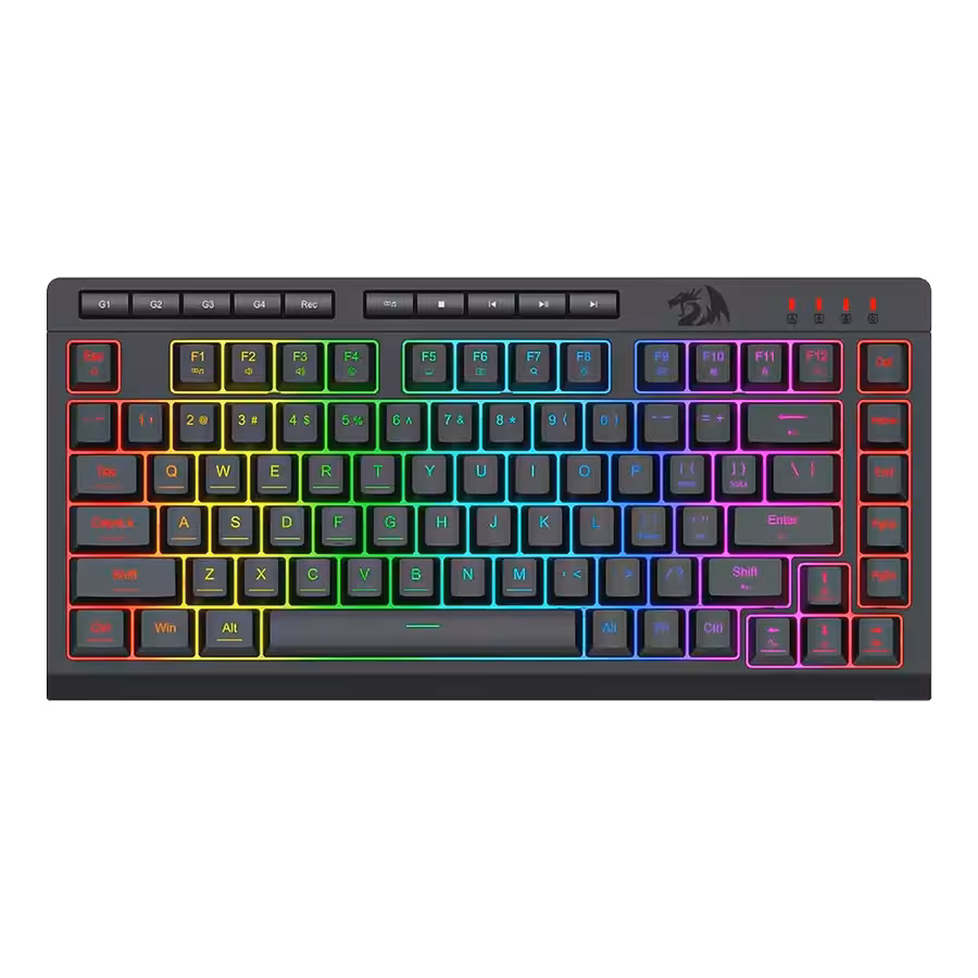 قیمت   مشخصات کیبورد گیمینگ Redragon CRESCENT K524 RGB | تکاف