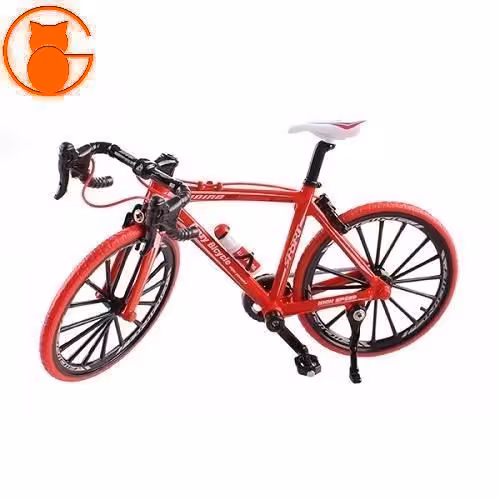 ماکت دوچرخه کوهستان مدل 0818-4A قرمز مقیاس 1:10