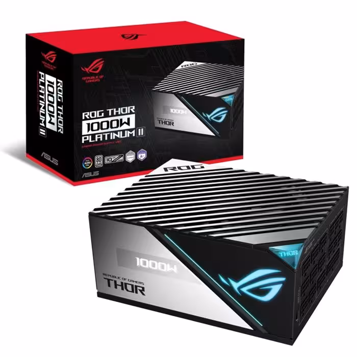 منبع تغذیه ایسوس  مدل ROG 1000P2 THOR GAMING Platinum II