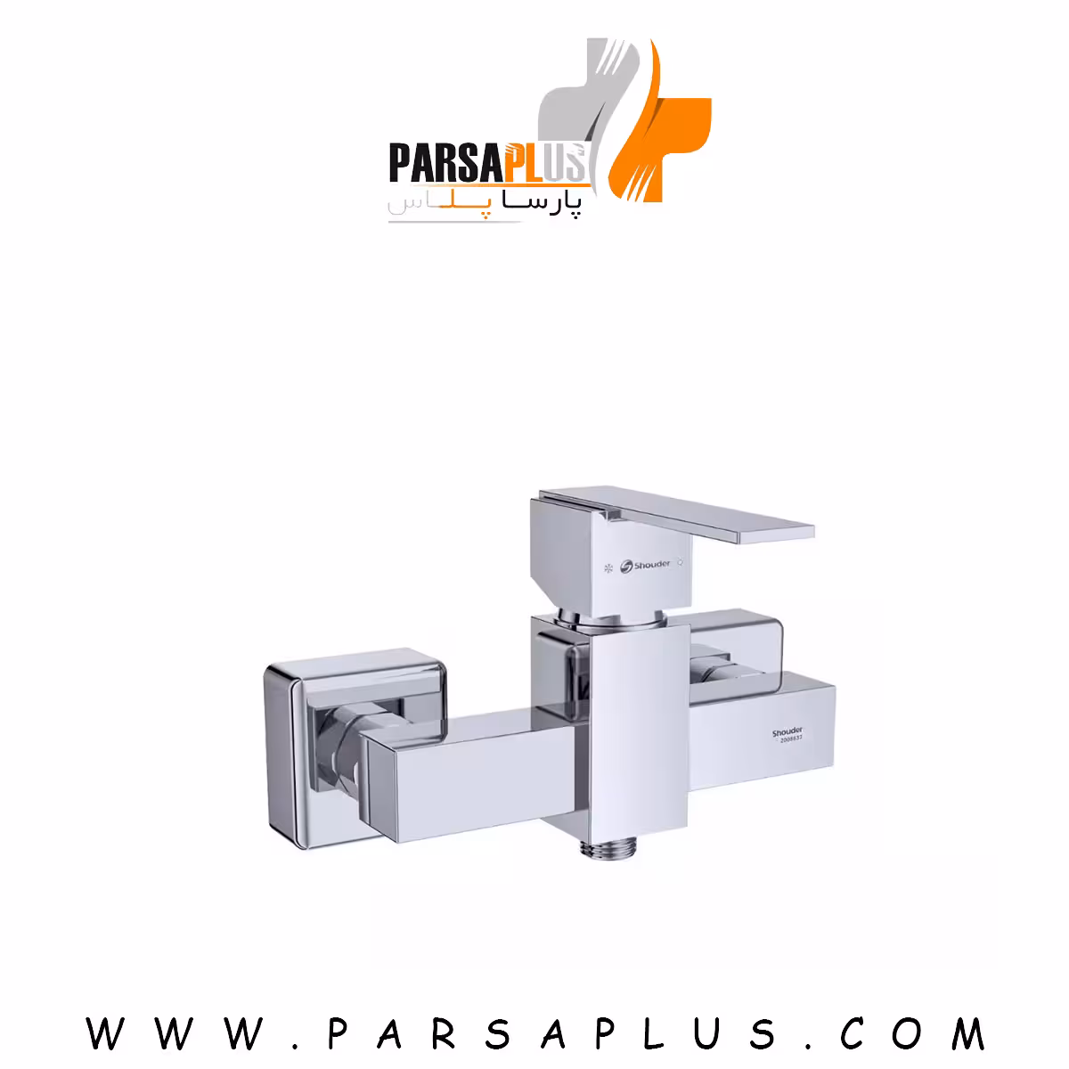 شیر توالت شودر مدل شارپ کروم
