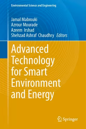 خرید و دانلود نسخه کامل کتاب Advanced Technology for Smart Environment and Energy