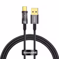 کابل تبدیل USB به USB-C مدل CATS000201 بیسوس با قابلیت Fast Charge 5A و طول 1 متر