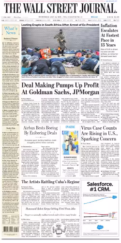 خرید و دانلود نسخه کامل کتاب Wall Street Journal Tuesday February 14, 2021