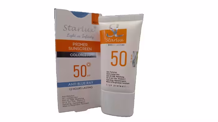 کرم ضد آفتاب بی رنگ استارلوکس SPF50 (40میل)