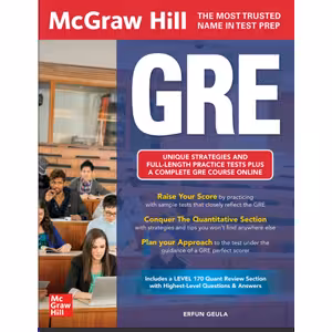 کتاب McGraw Hill GRE , Ninth Edition(2023)