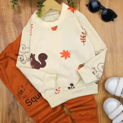 بلوزشلوارپسرانه سنجاب عیدانه