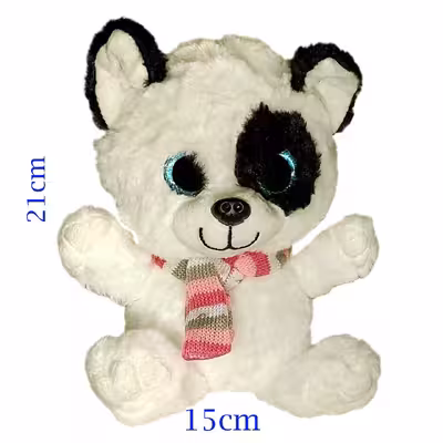 عروسک طرح سگ دالمیشن مدل BR Dalmation with Scarf ارتفاع 21 سانتی‌متر