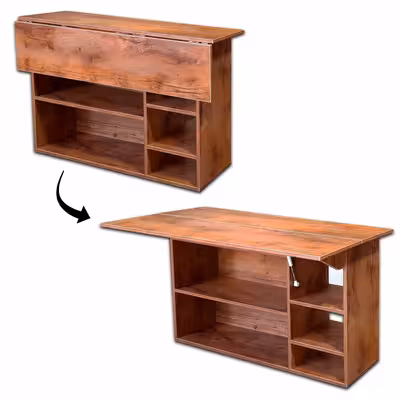 میز ناهارخوری مدل تاشو  Owens 2D 1B 120