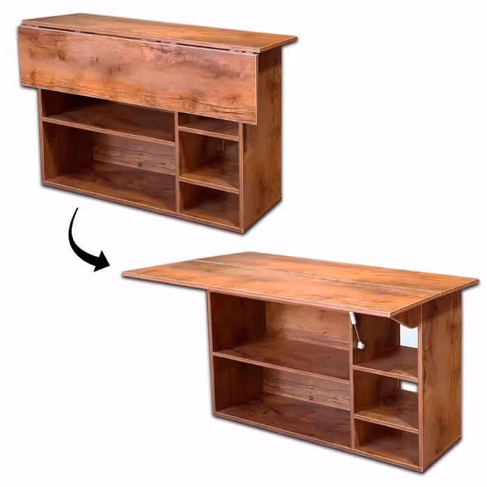 میز ناهارخوری مدل تاشو  Owens 2D 1B 120