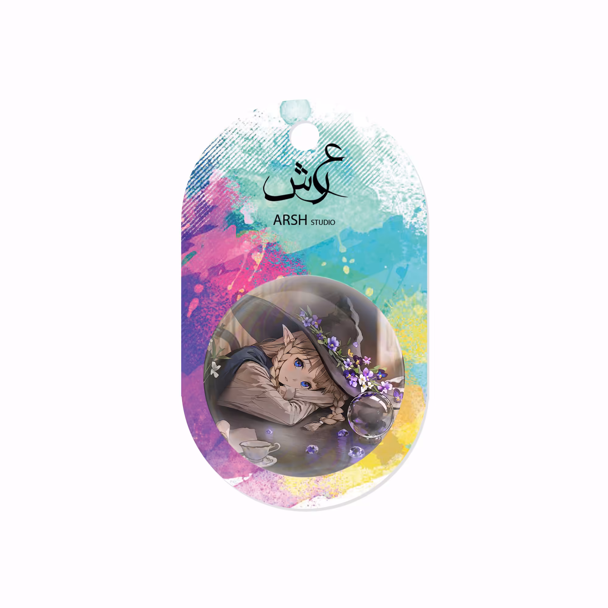 پیکسل عرش مدل دختر انیمه غمگین کد Asp1314