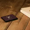 زیر لیوانی ماهوت مدل LOUIS-VUITTON-Logo بسته 12 عددی